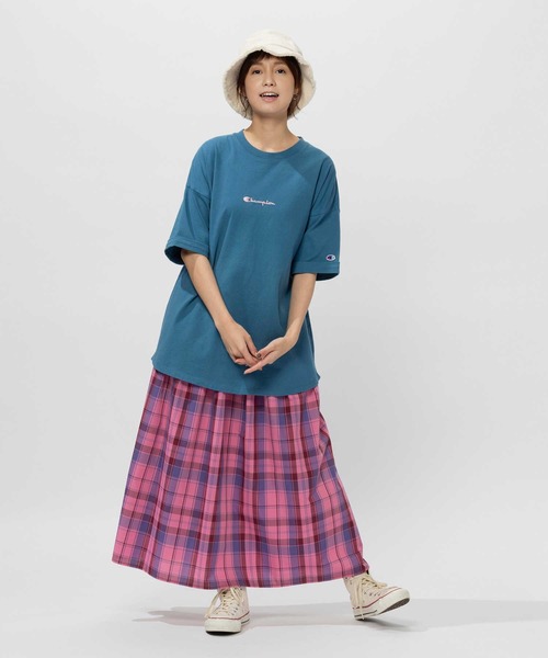 BACK NUMBER（バックナンバー）の「【BACK NUMBER】マドラスチェック柄スカート（スカート・レディース・グレー/ピンク/ブルー・L）」の17枚目の写真