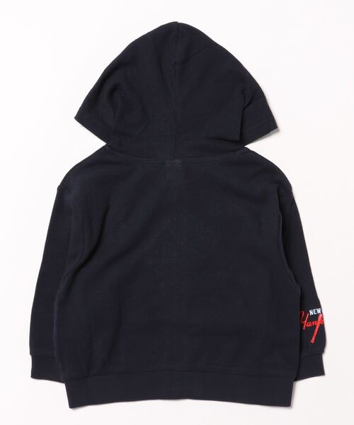 petit main（プティマイン）の「【MLB・UV加工】ワッフルパーカー（パーカー・キッズ・ホワイト/ネイビー/オフホワイト・80ｃｍ/90cm/100cm/110cm/120cm/130cm/140cm）」の16枚目の写真