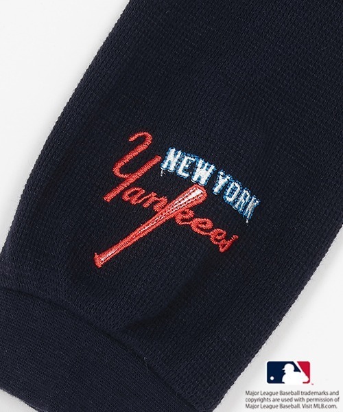 petit main（プティマイン）の「【MLB・UV加工】ワッフルパーカー（パーカー・キッズ・ホワイト/ネイビー/オフホワイト・80ｃｍ/90cm/100cm/110cm/120cm/130cm/140cm）」の11枚目の写真