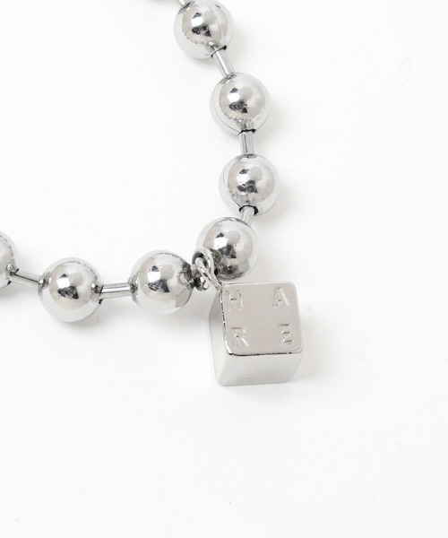 HARE（ハレ）の「ステンレスボールチェーンネックレス(HARE)（ネックレス・メンズ・シルバー・FREE）」の4枚目の写真