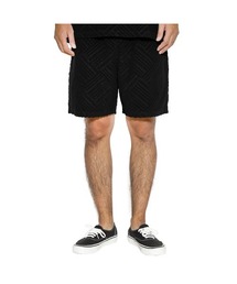 PILE JACQUARD RELAX SHORTS