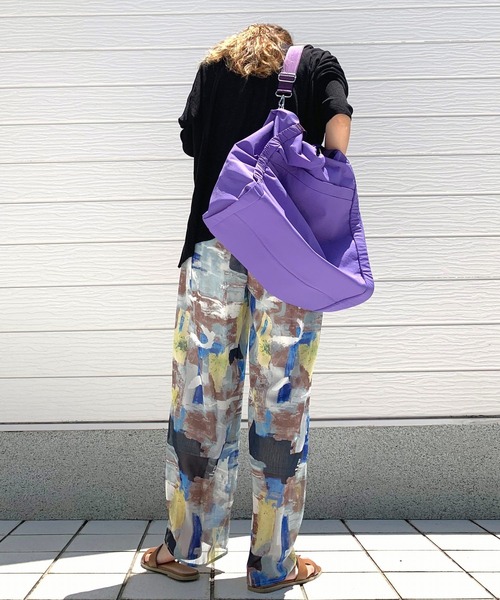 Q（キュー）の「color paint パンツ（その他パンツ・レディース・グリーン系/ブルー系・MEDIUM）」の8枚目の写真