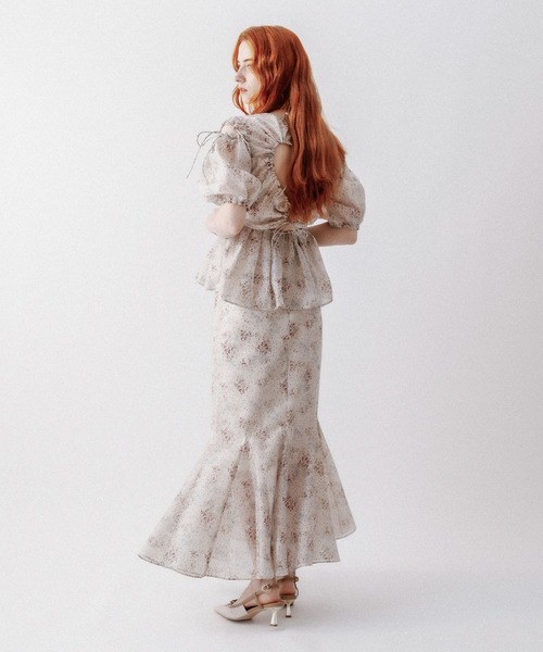 ME COUTURE(ミークチュール)の「メリーミルトンマーメイドスカート(スカート・レディース・ピンク/グリーン系その他・1/0)」の20枚目の写真