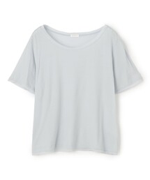 ガーゼフライスジャージー ラウンドネックTシャツ