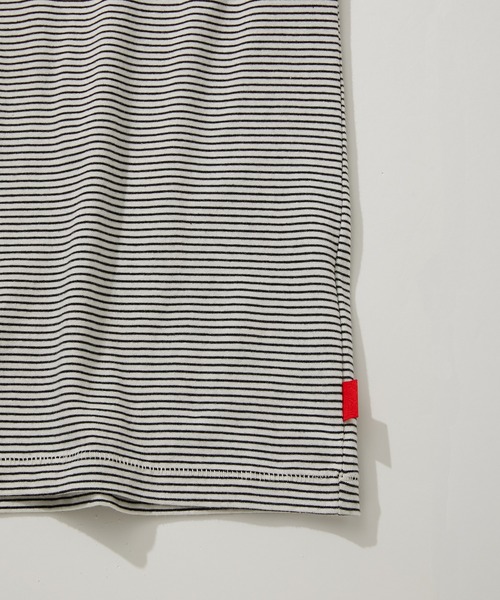 Healthknit(ヘルスニット)の「Healthknit NARROW BORDER JERSEY S/S (#51013)(Tシャツ/カットソー・メンズ・その他1/ブラック系その他・MEDIUM/X-LARGE/LARGE)」の8枚目の写真