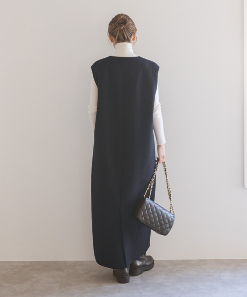 Noble（ノーブル）の「スポンジボンディングワンピース（ワンピース