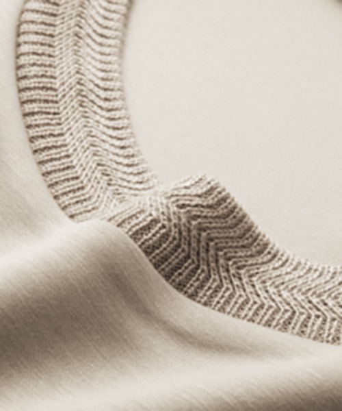 RANAN（ラナン）の「オーバーサイズダンボールスウェット（スウェット・レディース・ブラック/ベージュ/グリーン/オフホワイト/グレー・LL/M/L）」の15枚目の写真