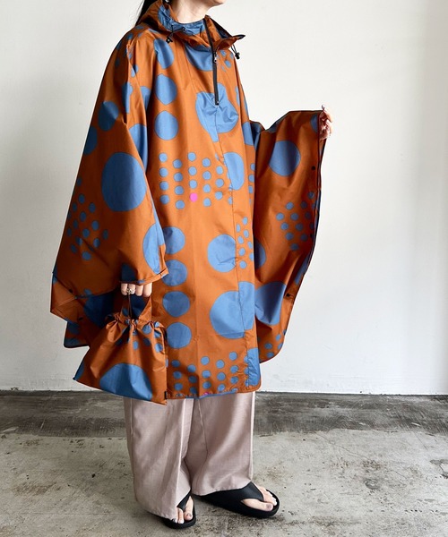 392plusm サンキューニ プリュス エム:maru poncho マル ドットポンチョ（レインコート/ポンチョ）｜392 plusm（サンキューニプリュスエム）