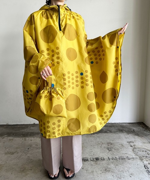 392plusm サンキューニ プリュス エム:maru poncho マル ドットポンチョ（レインコート/ポンチョ）｜392 plusm（サンキューニプリュスエム）