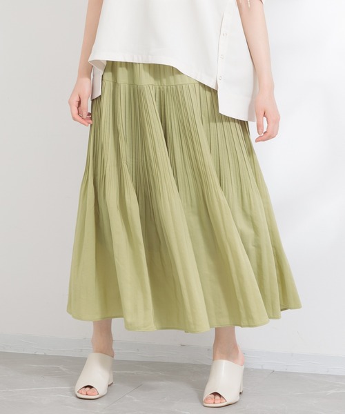 KATHARINE ROSS】コットンプリーツスカート（スカート）｜KATHARINE  