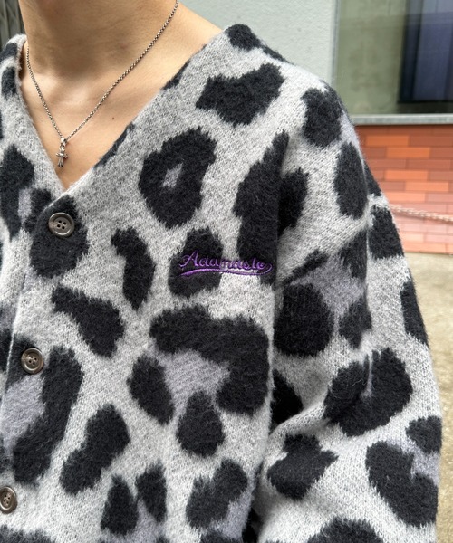 トップス ANIMAL SHAGGY KNIT CARDIGAN ANIMAL SHAGGY KNIT CARDIGAN
