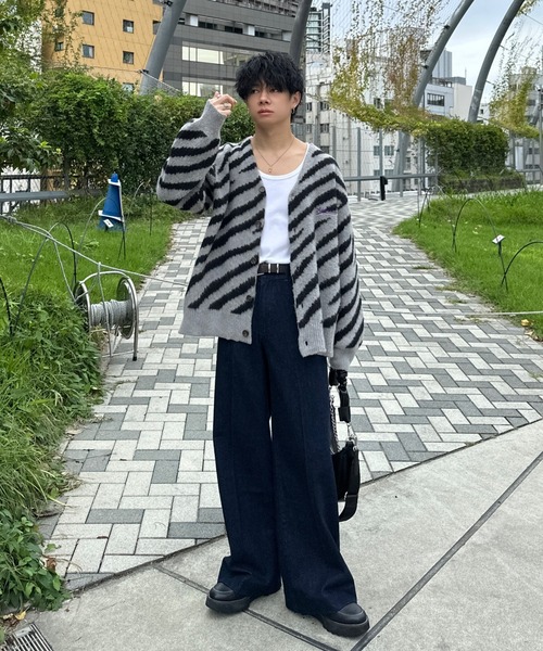 【新品未開封】GIBOUS SHAGGY ANIMAL カーディガン 新品未使用gibous shaggy animal cardigan レオパード - メルカリ