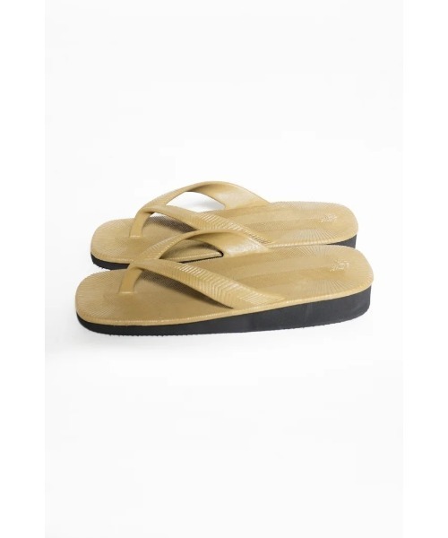 乱痴気(ランチキ)の「V.I.C classic rubber sandal(サンダル・メンズ・ブラック/ベージュ・FREE)」の2枚目の写真