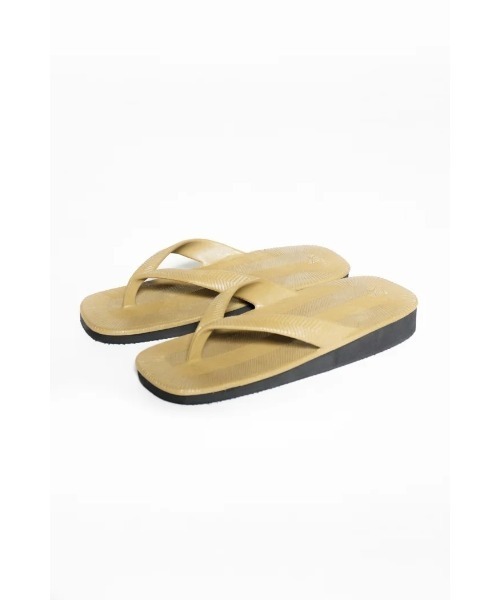 乱痴気(ランチキ)の「V.I.C classic rubber sandal(サンダル・メンズ・ブラック/ベージュ・FREE)」の6枚目の写真