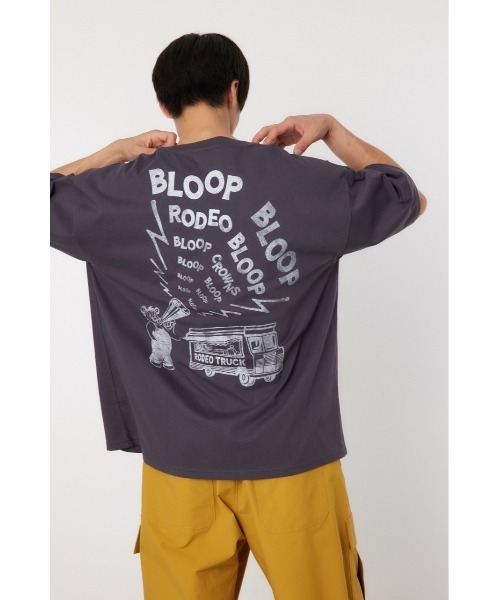 RODEO CROWNS WIDE BOWL(ロデオクラウンズワイドボウル)の「Loudspeaker Tシャツ(Tシャツ/カットソー・メンズ・ホワイト/イエロー/チャコールグレー・MEDIUM/LARGE)」の14枚目の写真
