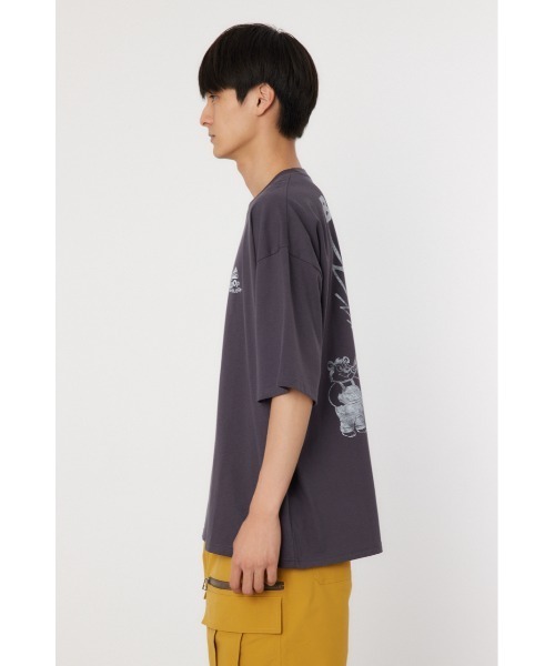 RODEO CROWNS WIDE BOWL(ロデオクラウンズワイドボウル)の「Loudspeaker Tシャツ(Tシャツ/カットソー・メンズ・ホワイト/イエロー/チャコールグレー・MEDIUM/LARGE)」の10枚目の写真