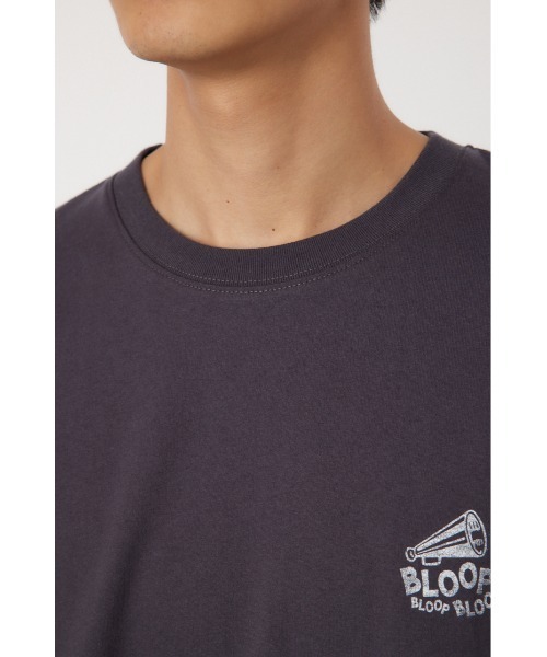 RODEO CROWNS WIDE BOWL(ロデオクラウンズワイドボウル)の「Loudspeaker Tシャツ(Tシャツ/カットソー・メンズ・ホワイト/イエロー/チャコールグレー・MEDIUM/LARGE)」の8枚目の写真