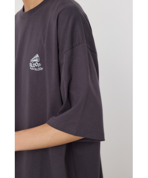 RODEO CROWNS WIDE BOWL(ロデオクラウンズワイドボウル)の「Loudspeaker Tシャツ(Tシャツ/カットソー・メンズ・ホワイト/イエロー/チャコールグレー・MEDIUM/LARGE)」の5枚目の写真