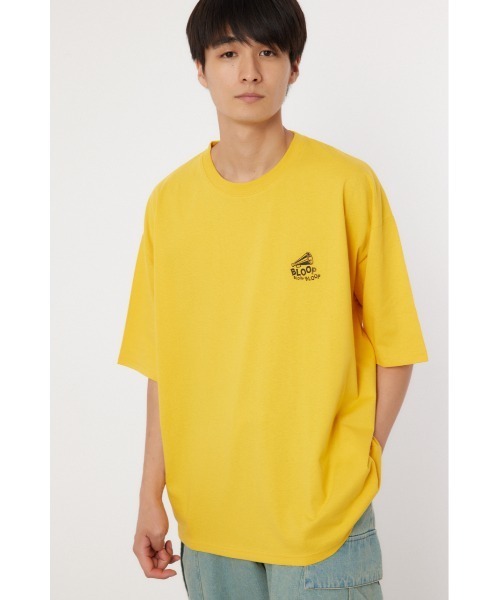 RODEO CROWNS WIDE BOWL(ロデオクラウンズワイドボウル)の「Loudspeaker Tシャツ(Tシャツ/カットソー・メンズ・ホワイト/イエロー/チャコールグレー・MEDIUM/LARGE)」の19枚目の写真