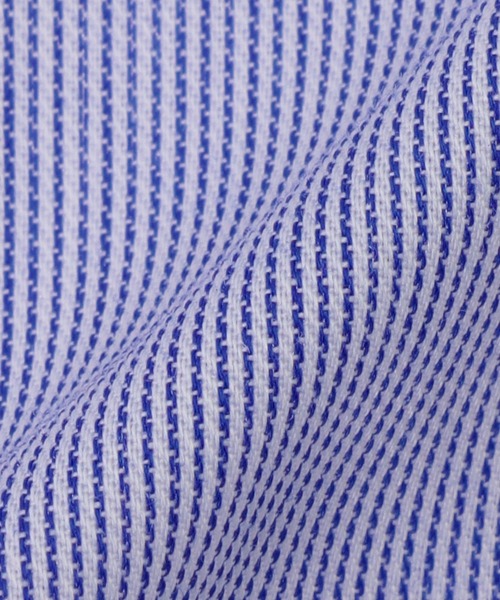 TOKYO SHIRTS(トウキョウシャツ)の「形態安定ノーアイロン ボタンダウン 長袖ビジネスワイシャツ(ビジネスシャツ・メンズ・ブルー・首回り43cm-裄丈86cm/首回り43cm-裄丈82cm/首回り42cm-裄丈86cm/首回り42cm-裄丈82cm/首回り41cm-裄丈86cm/首回り41cm-裄丈82cm/首回り39cm-裄丈84cm/首回り39cm-裄丈80cm/首回り37cm-裄丈80cm/首回り37cm-裄丈84cm)」の5枚目の写真