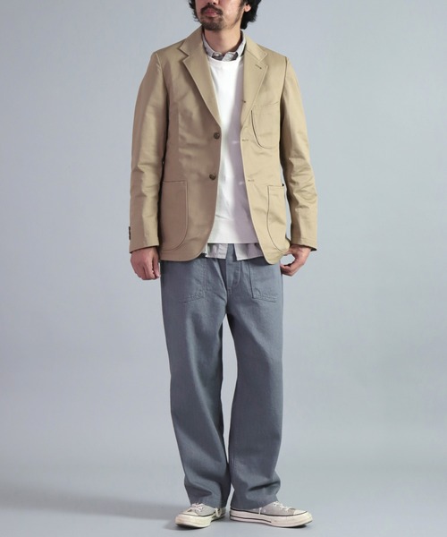 セール】[OMNIGOD mens / オムニゴッド] チノ シングルブレスト