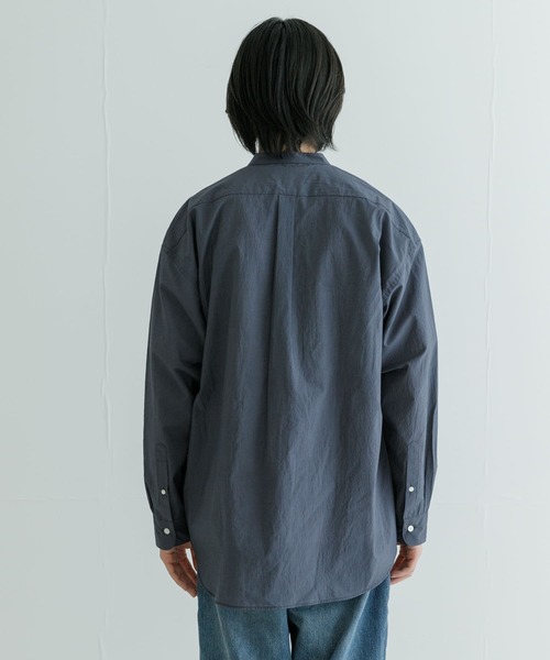 URBAN RESEARCH（アーバンリサーチ）の「C/Nエアーワッシャーシャツ（シャツ/ブラウス・メンズ・グレー/ネイビー/グリーン・MEDIUM/LARGE）」の16枚目の写真