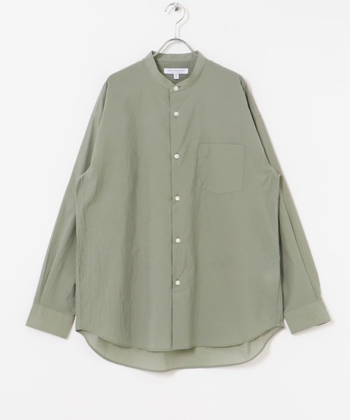 URBAN RESEARCH（アーバンリサーチ）の「C/Nエアーワッシャーシャツ（シャツ/ブラウス・メンズ・グレー/ネイビー/グリーン・MEDIUM/LARGE）」の18枚目の写真