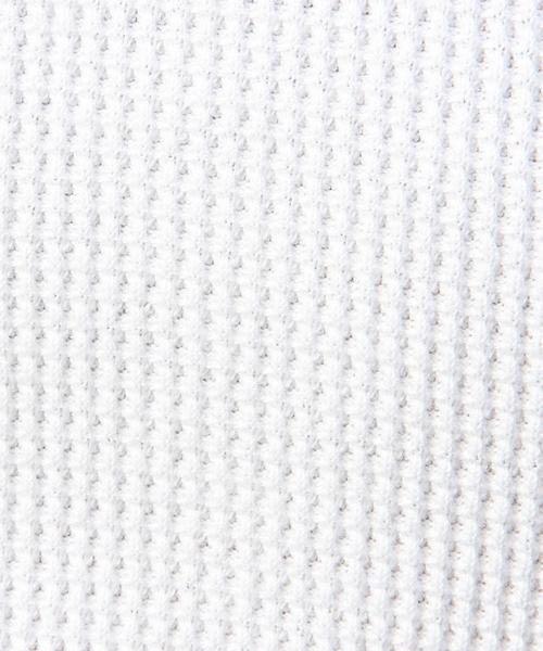 UNITED ARROWS（ユナイテッドアローズ）の「DSS UAND SP コットン ワッフル クルーネック（OCEANS 12月号掲載商品）（Tシャツ/カットソー・メンズ・ホワイト/ブラック/ライトグレー・1/2/3）」の14枚目の写真