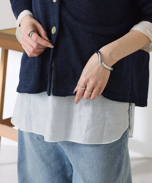 【C′NOTE/ノート】 裾シアーロンT セール】C′NOTE/ 裾シアーロンT（Tシャツ/カットソー）｜COLLAGE