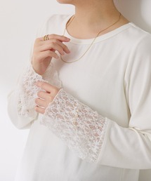 C'note（ノート）の「C′NOTE/ 裾シアーロンT（Tシャツ/カットソー）」