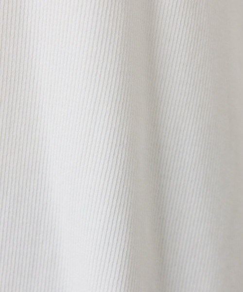 COLLAGE GALLARDAGALANTE(コラージュガリャルダガランテ)の「C′NOTE/ 裾シアーロンT(Tシャツ/カットソー・レディース・チャコールグレー/ホワイト/ブラック/ホワイト系その他/ホワイト系その他2・FREE)」の17枚目の写真