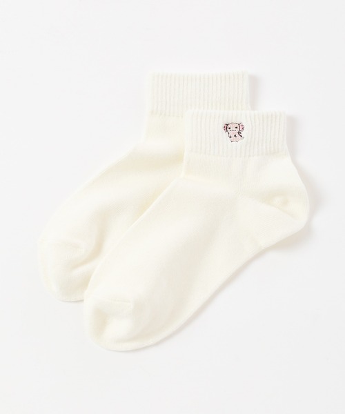 ワンポイントセミショートソックス（ソックス/靴下）｜Honeys