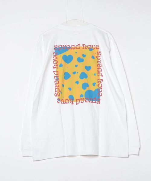 Mag.(マグ)の「【Spread Love】オリジナルプリント L/S T(Tシャツ/カットソー・レディース・ブラック/ホワイト・LARGE/MEDIUM)」の3枚目の写真