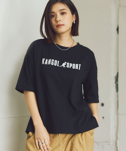 【SPORTMAX】KIBBUTZ スパンコール Tシャツ セール】オーバーサイズ フリッピー 変身スパンコール