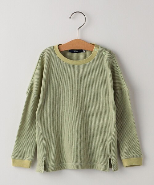 【セール】THYARD:80～90cm / ベビー ワッフル 長袖 TEE（Tシャツ/カットソー）｜SHIPS（シップス）