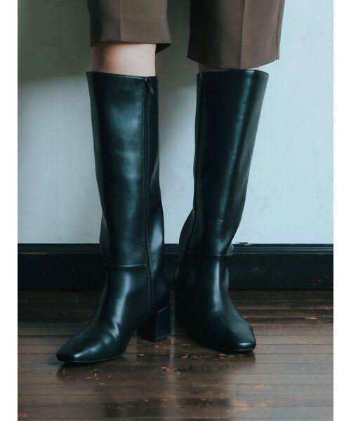 YECCA VECCA(イェッカヴェッカ)の「ロングブーツ(ブーツ・レディース・ブラック/ダークブラウン・22.5cm/24.5cm/23.5cm)」の21枚目の写真