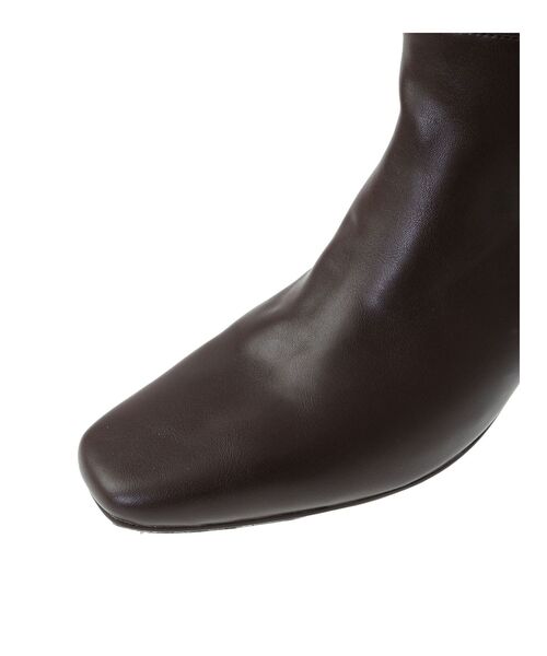 YECCA VECCA(イェッカヴェッカ)の「ロングブーツ(ブーツ・レディース・ブラック/ダークブラウン・22.5cm/24.5cm/23.5cm)」の7枚目の写真