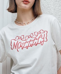 MAZZZZY | MAZZZZY／リボンロゴT(Tシャツ/カットソー)