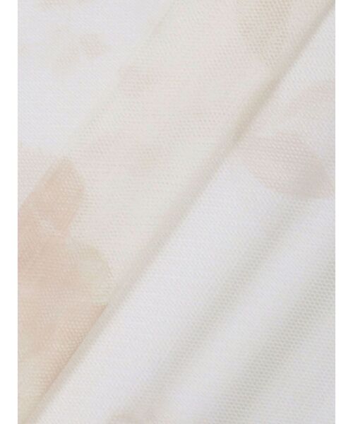 dazzlin（ダズリン）の「フラワーチュールシアートップス（Tシャツ/カットソー・レディース・アイボリー/ネイビー・FREE）」の6枚目の写真