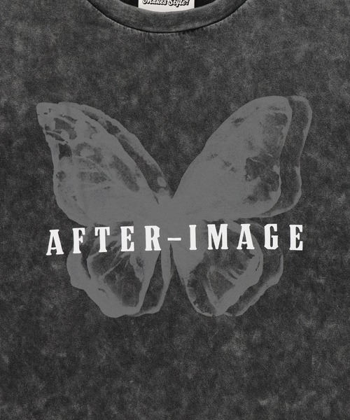 SPINNS（スピンズ）の「グランジ/ヴィンテージライクロンT バタフライ（Tシャツ/カットソー・メンズ・ブラック系その他・ONESIZE）」の3枚目の写真