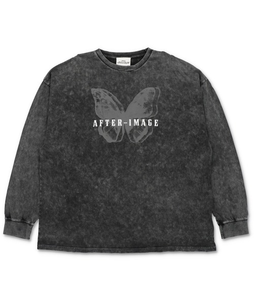 SPINNS（スピンズ）の「グランジ/ヴィンテージライクロンT バタフライ（Tシャツ/カットソー・メンズ・ブラック系その他・ONESIZE）」の7枚目の写真