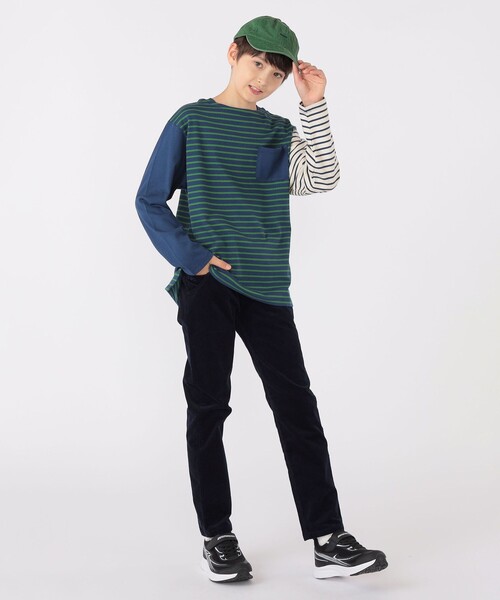 【セール】SHIPS KIDS:140~160cm / オーガニック コットン ボーダー 長袖 TEE(Tシャツ/カットソー)|SHIPS(シップス) 【セール】SHIPS KIDS:140~160cm / オーガニック コットン ボーダー 長袖 TEE(Tシャツ/カットソー)|SHIPS(シップス)