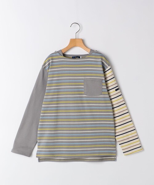 【セール】SHIPS KIDS:140~160cm / オーガニック コットン ボーダー 長袖 TEE(Tシャツ/カットソー)|SHIPS(シップス) 【セール】SHIPS KIDS:140~160cm / オーガニック コットン ボーダー 長袖 TEE(Tシャツ/カットソー)|SHIPS(シップス)