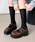 Shoes in Closet�i�V���[�Y�C���N���[�[�b�g�j�́u�y�ʌ��� �_�u���\�[��  2WAY �X�g���b�v  ���{�� �����[�W�F�[��  6943�i�h���X�V���[�Y�j�v�b�_�[�N�u���E��