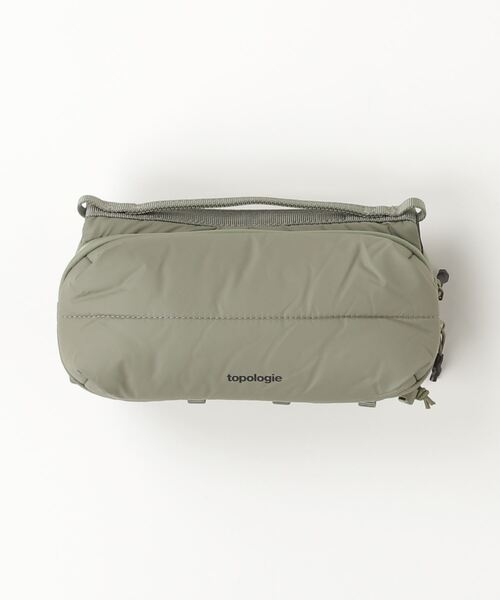 AMERICAN RAG CIE（アメリカンラグシー）の「【MEN , WOMEN】topologie Bottle Sacoche ボトルサコッシュ（ショルダーバッグ・レディース・オリーブ/グレイッシュベージュ/ブラック・ONE SIZE）」の3枚目の写真