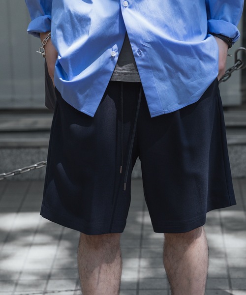 ATTACHMENT(アタッチメント)の「【 直営店・ZOZOTOWN限定 】PE ライトトロピカル イージーショーツ / PE LIGHT TROPICAL EASY SHORTS(その他パンツ・メンズ・ネイビー/ブラック/ライトベージュ・1/2/3)」の2枚目の写真