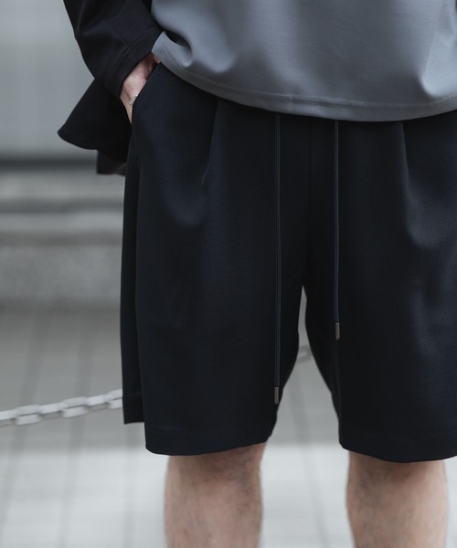 ATTACHMENT(アタッチメント)の「【 直営店・ZOZOTOWN限定 】PE ライトトロピカル イージーショーツ / PE LIGHT TROPICAL EASY SHORTS(その他パンツ・メンズ・ネイビー/ブラック/ライトベージュ・1/2/3)」の3枚目の写真