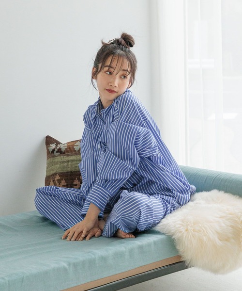 LOWRYS FARM（ローリーズファーム）の「３セットＲＯＯＭＷＥＡＲ　151953（ルームウェア/パジャマ・レディース・ブラック/ブルー・FREE）」の13枚目の写真
