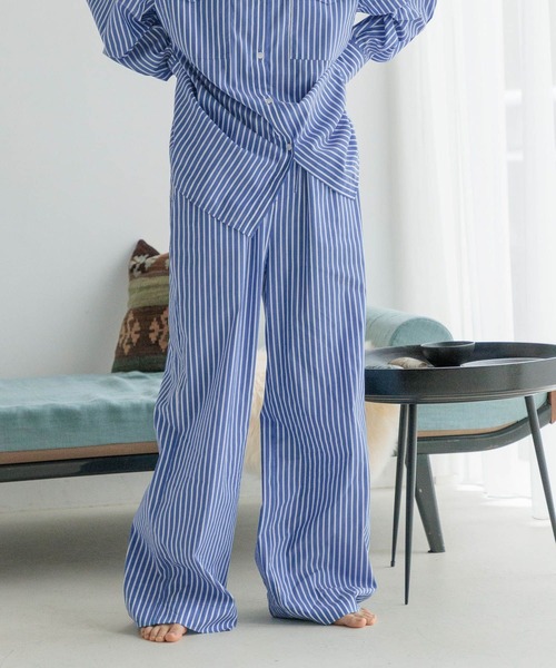 LOWRYS FARM（ローリーズファーム）の「３セットＲＯＯＭＷＥＡＲ　151953（ルームウェア/パジャマ・レディース・ブラック/ブルー・FREE）」の21枚目の写真
