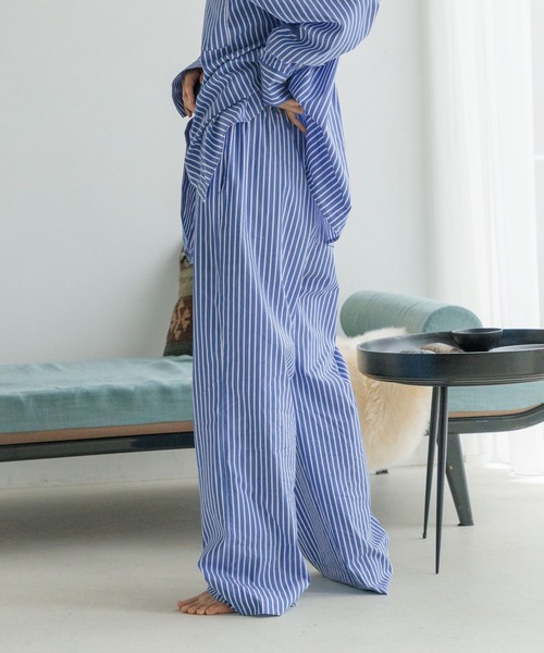 LOWRYS FARM（ローリーズファーム）の「３セットＲＯＯＭＷＥＡＲ　151953（ルームウェア/パジャマ・レディース・ブラック/ブルー・FREE）」の22枚目の写真